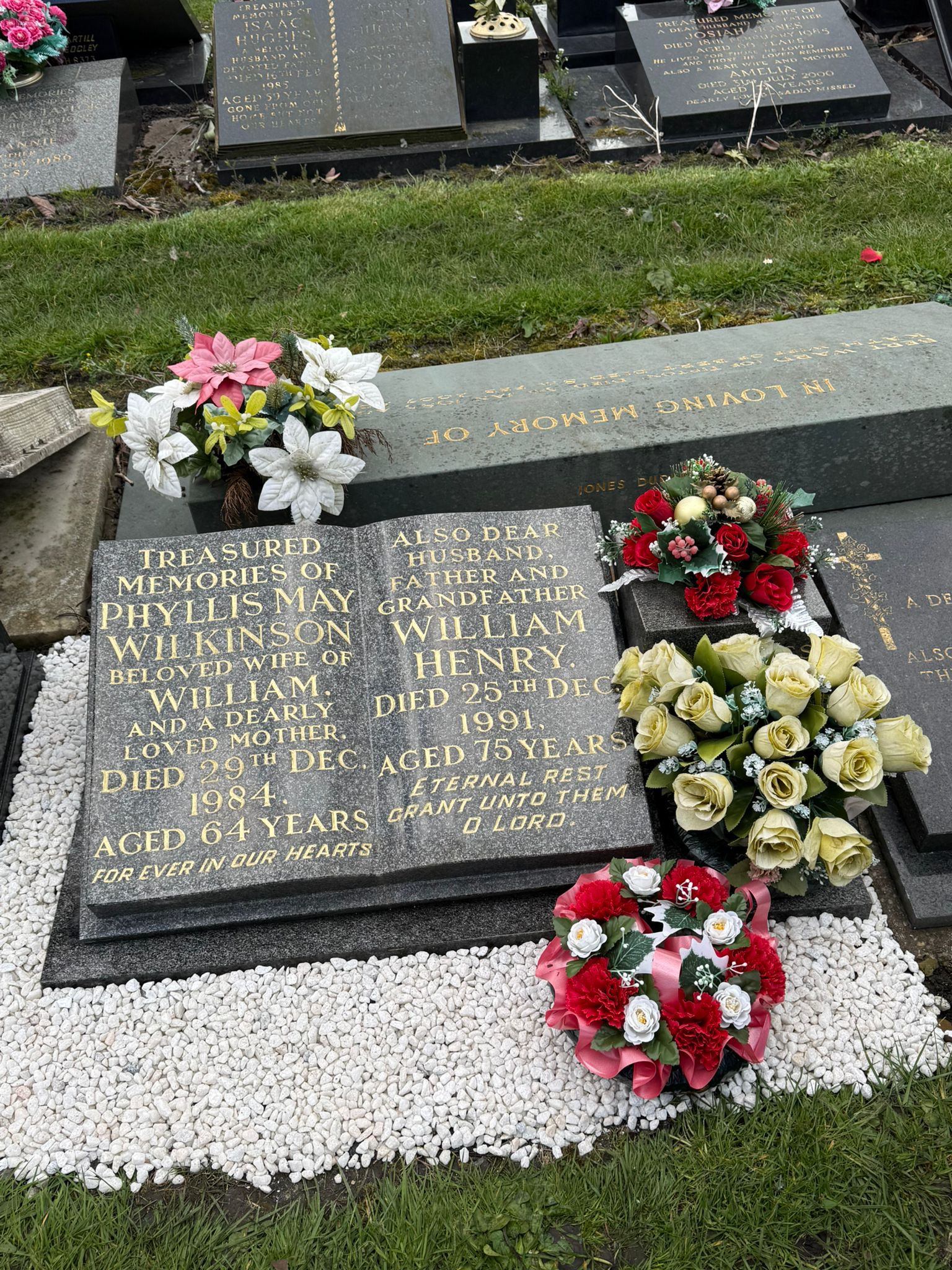 Grave cleaning result