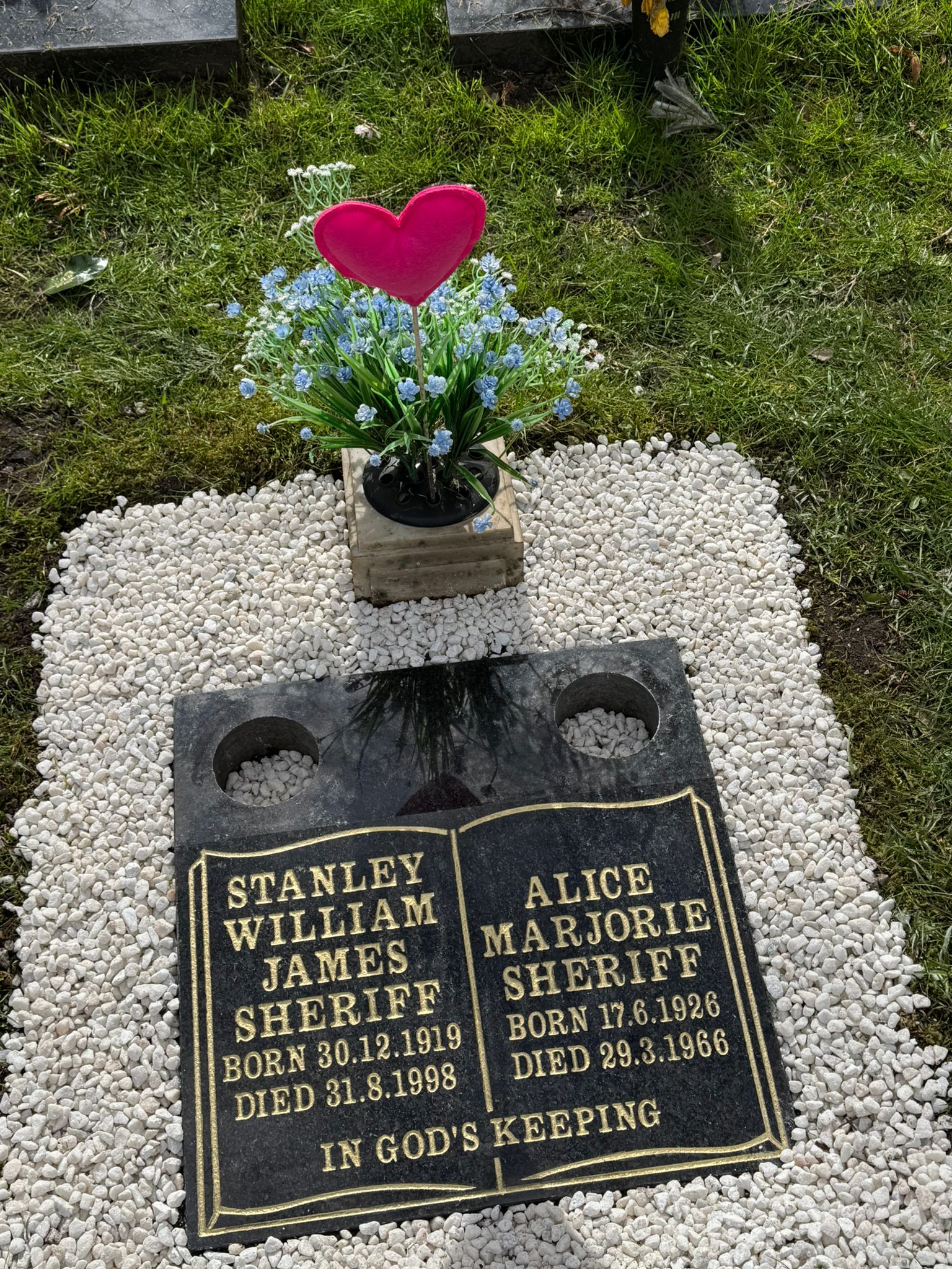 Grave cleaning result